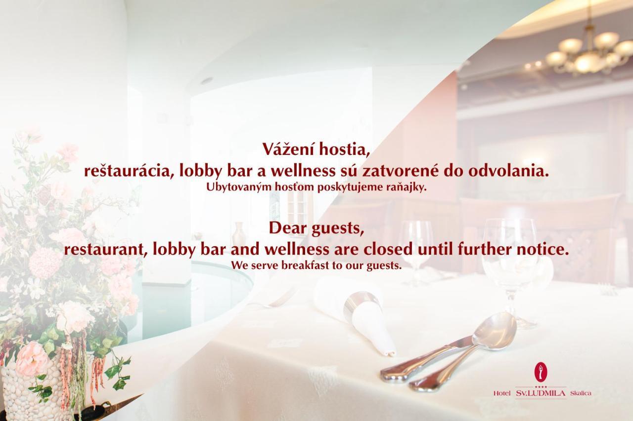 Hotel Sv. Ludmila Skalica Eksteriør bilde